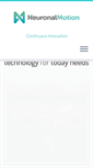 Mobile Screenshot of neuronalmotion.com